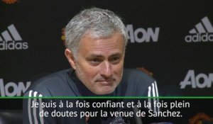Man Utd - Mourinho : "Si Sanchez part, nous avons une chance de l'avoir"