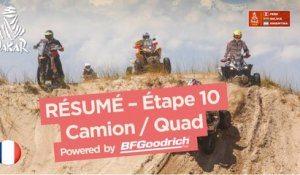 Résumé - Camion/Quad - Étape 10 (Salta / Belén) - Dakar 2018
