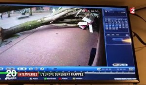 Tempête David : dégâts aux Pays-Bas, en Belgique et en Allemagne