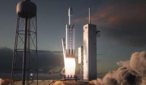 Falcon Heavy, le lanceur lourd de SpaceX se prépare pour son premier vol