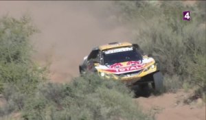 Dakar 2018 : Direction cassée, Peterhansel est sorti de la piste !