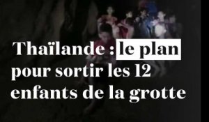 Thaïlande : le plan pour sortir les 12 enfants de la grotte