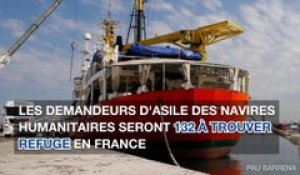 La France va accueillir 80 demandeurs d'asile de l'«Aquarius» et 52 du «Lifeline»