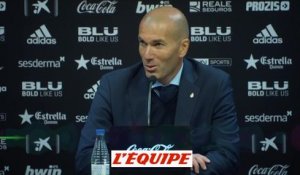 Foot - ESP - Real : Zidane «Benzema contrarié ça n'a pas d'importance»