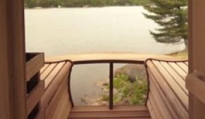 Ce sauna avec vue panoramique est INCROYABLE... Le rêve pour les vacances
