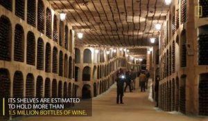 Voici la plus grande cave à vin du monde située en Moldavie