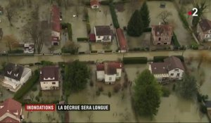 Inondations en Île-de-France : la décrue s'annonce très lente