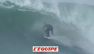 Adrénaline - Surf : Un énorme tube pour Patrick Beven ce mardi à Hossegor