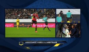 Coupe de la Ligue - 1/2 finale : Rennes - PSG - L'égalisation de Khazri est annulée après le recours à la vid...
