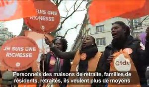 Journée de mobilisation en France pour les Ehpad