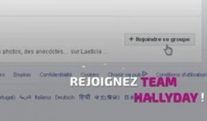 Rejoignez la “Team Hallyday” sur la page Facebook de Closer.fr
