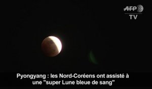 TIMELAPSE: la Super Lune visible à Pyongyang