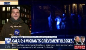 Rixes entre migrants à Calais (3/4)