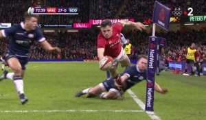 6 Nations : Un superbe essai de funambule pour Evans et l'Ecosse sombre !