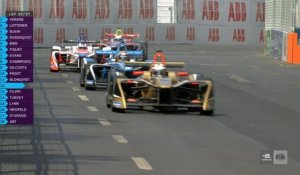 Formule E - Grand Prix de Santiago - Battle sur la piste
