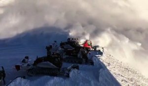 Suisse : un déclenchement d'avalanche qui tourne mal