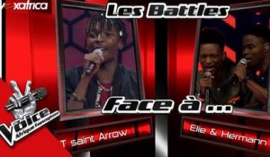 Tsain Arrow VS Elie et Hermann «New flame» de Chris Brown et Usher  | The Voice Afrique 2017