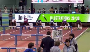 Meeting de Mondeville 2018 : Jarret Eaton en 7''54 sur 60 m haies