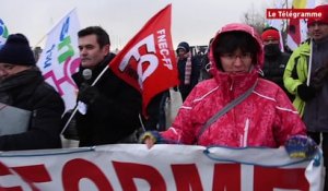 Vannes. 150 manifestants contre la réforme des lycées