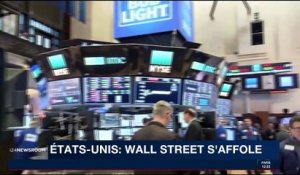 Économie - États-Unis : Wall Street s'affole