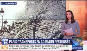 Neige: les transports en commun perturbés à Paris