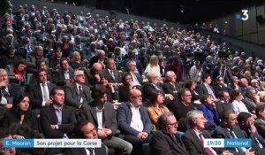 Corse : Emmanuel Macron dévoile son projet