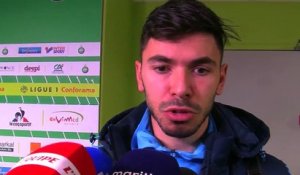 Morgan Sanson déçu par le nul ramené par l'OM de Saint-Etienne (2-2)