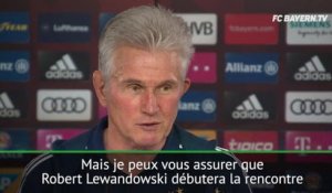 22e j. - Heynckes: "Lewandowski ne sera pas remplacé"