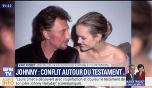 Johnny Hallyday : "En droit français, on ne peut pas déshériter ses enfants mais..."
