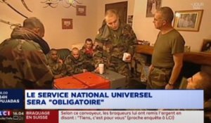 [Zap Actu] Le service national universel sera « national, obligatoire, universel » (14/02/2018)