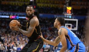 NBA : Les Cavs et LeBron impressionnent contre Oklahoma City