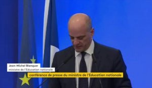 Réforme du bac: Jean-Michel Blanquer a annoncé "la fin des séries" L, ES et S (littéraire, économique et social, scientifique) pour la voie générale, dans le cadre de la réforme du bac dont la première session aura lieu en 2021