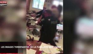 Fusillade dans un lycée en Floride : Les images terrifiantes de la panique dans une salle de classe (vidéo)