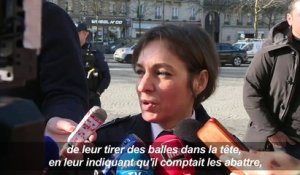 Tentative de braquage à Paris: point presse de la police (2)