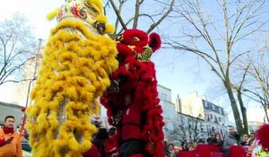 Le nouvel an chinois célébré à Paris