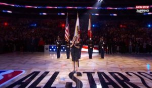 Fergie raillée pour son inteprétation de l'hymne américain au All-Star Game (vidéo)