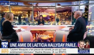 Héritage de Johnny: une amie de Laeticia Hallyday parle