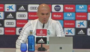 16e - Zidane (en retard) : ''Garder cette intensité 90 minutes''
