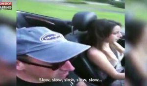 Une leçon de conduite accompagnée entre père et fille vire au fiasco (vidéo)