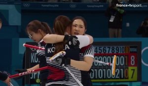JO 2018 : Curling - Demi-finales Femmes. La Corée du Sud se qualifie pour la finale au bout du suspense