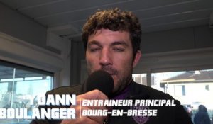 Bourg-en-Bresse / Provence Rugby : la reaction de Yoann Boulanger