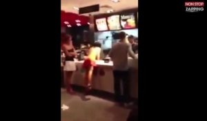 Ivres, des filles se déchaînent dans un McDonald's (vidéo)