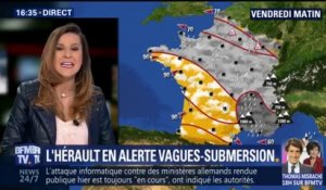 L'Hérault placé en alerte vagues-submersion