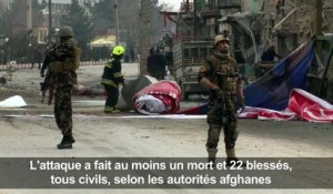Kaboul: voiture-suicide contre un convoi des forces étrangères