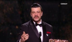 Arnaud Rebotini en pleurs reçoit le César de la meilleure musique originale pour "120 battements par minute" - César 2018
