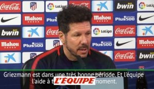 Simeone «Griezmann ne pense pas à l'intérêt de Barcelone» - Foot - ESP - Atlético