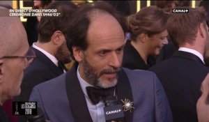 Luca Guadagnino, réalisateur de "Call Me By Your Name", sur le Tapis rouge - Oscars 2018