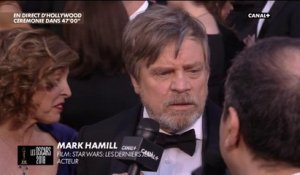 Mark Hamill sur le Tapis rouge - Oscars 2018
