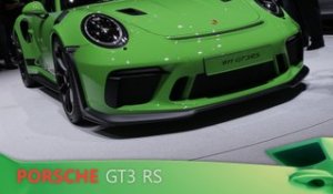 Porsche 911 GT3 RS en direct du salon de Genève 2018