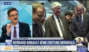 Bernard Arnault, le patron de LVMH, devient la 4e fortune mondiale selon le dernier classement Forbes